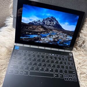 Lenovo Laptop - Black and Silver